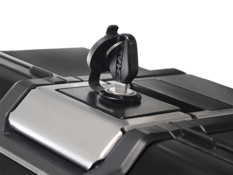 Shad zijkoffer Terra TR36, links, zwart aluminium, 36 l