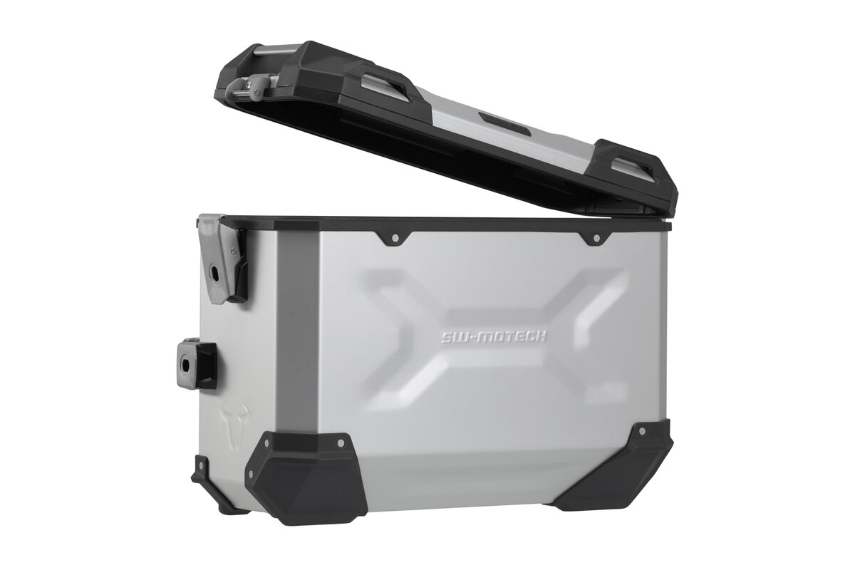 SW-Motech TRAX ADV aluminium koffersysteem 2x37L zilver voor Honda XL 750 Transalp (23-) SW Motech
