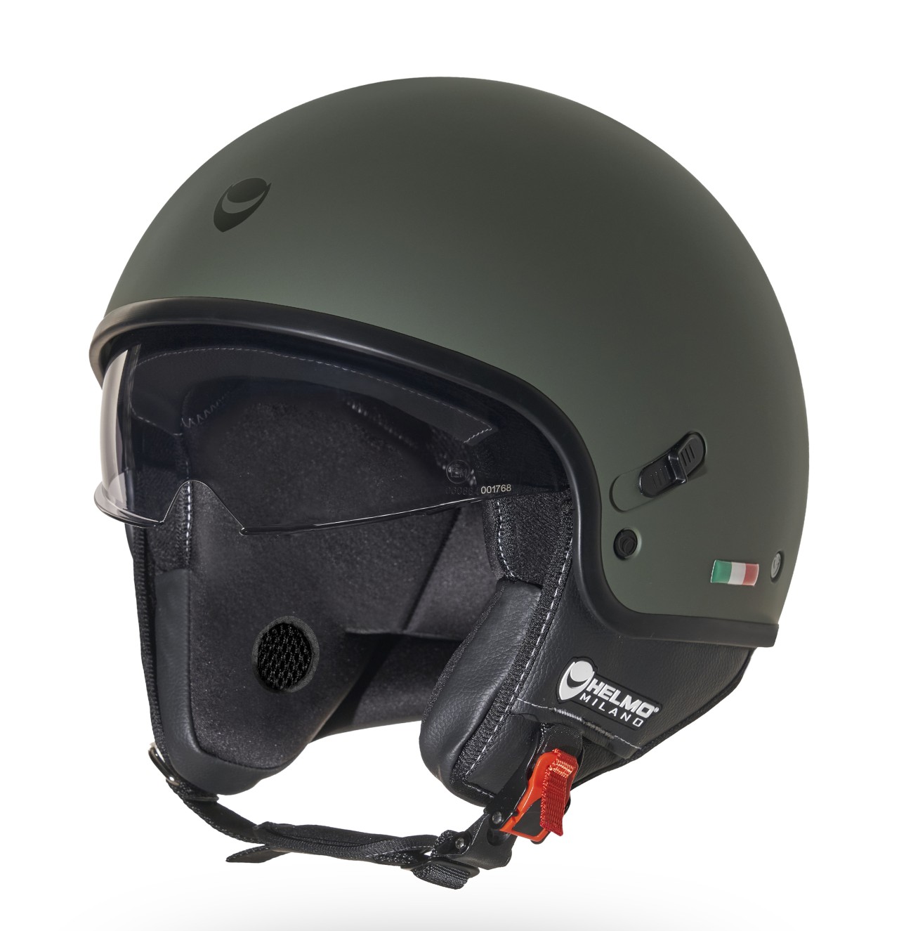 Helmo Milano Demi Jet, Puro Slider, groen