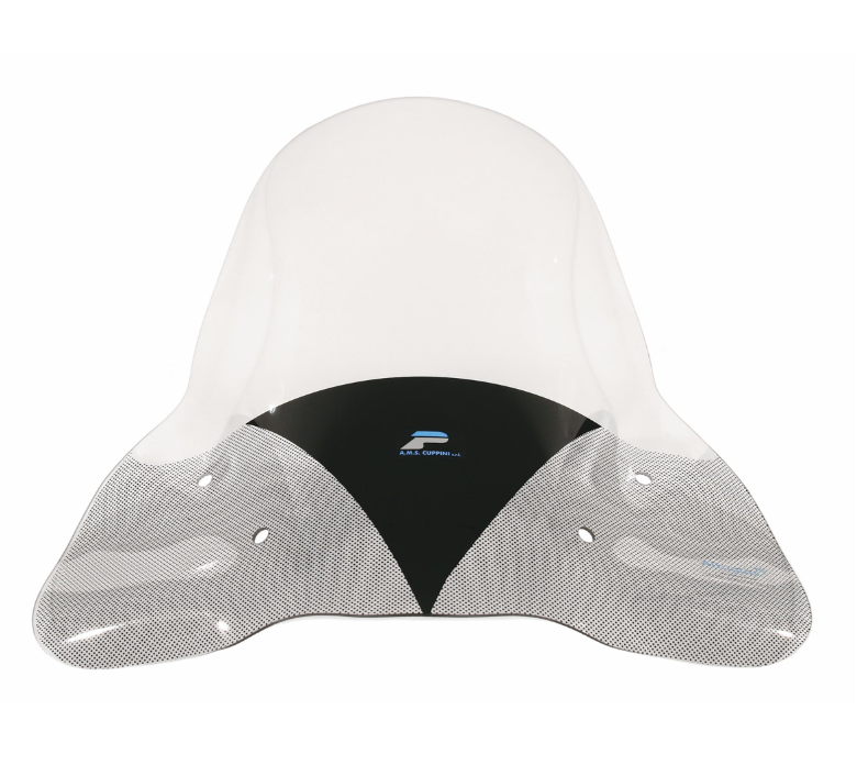 Voorruit CUPPINI hoog voor Vespa GTV/GT 60 125-300ccm, helder