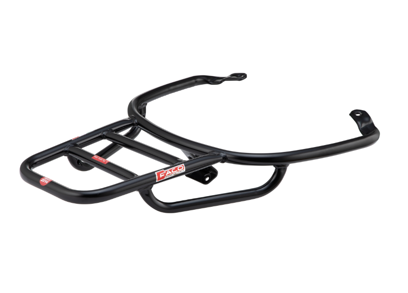 Bagagerek achteraan voor Vespa Primavera /Sprint /Elettrica 50-150ccm, zwart
