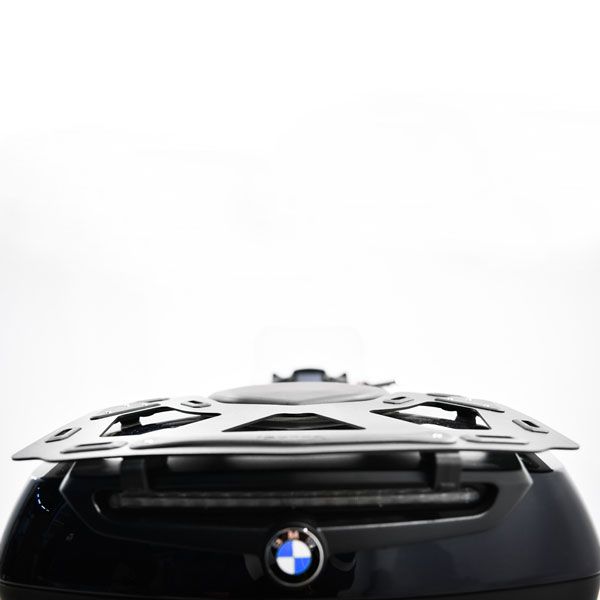 Bagagerek voor topkoffer BMW K 1600 GT /R 1250 RT /R 1200 RT, aluminium, zwart
