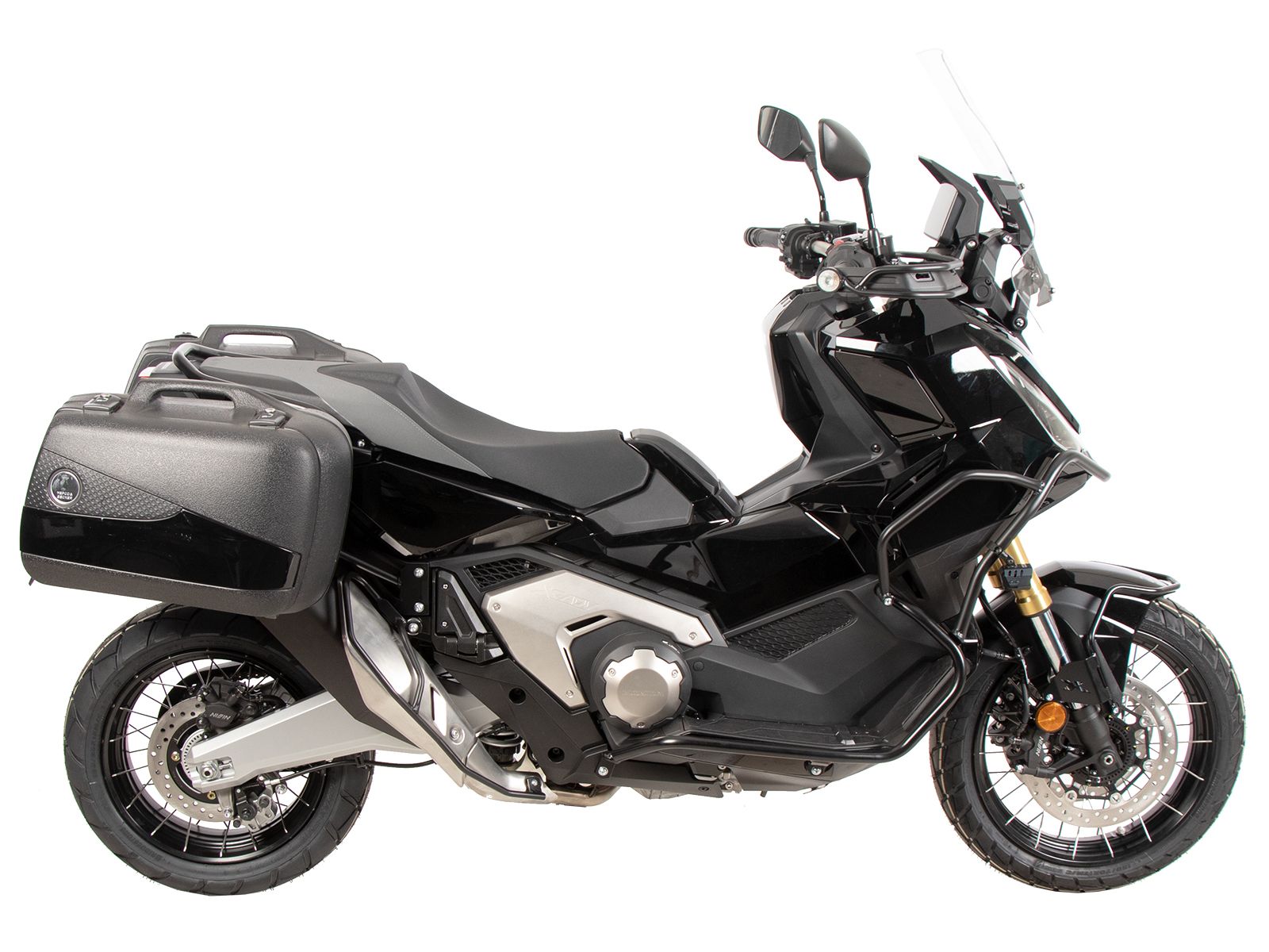 Zijkofferdrager vast zwart voor Honda X-ADV (25- ) Hepco & Becker