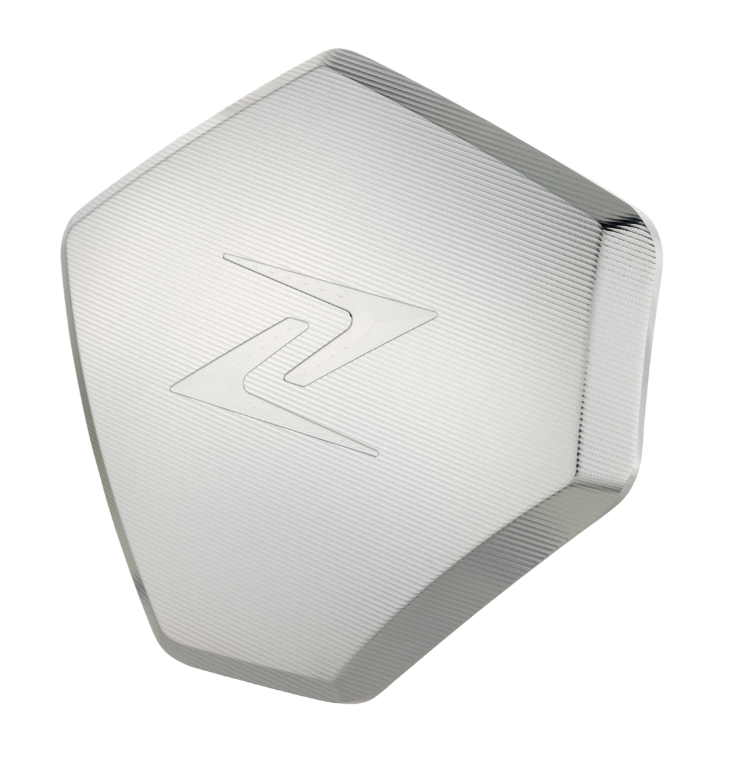 Afdekking voor vario-deksel ZELIONI voor Vespa GTS/GTS Super/GTV HPE 300cc, zilver