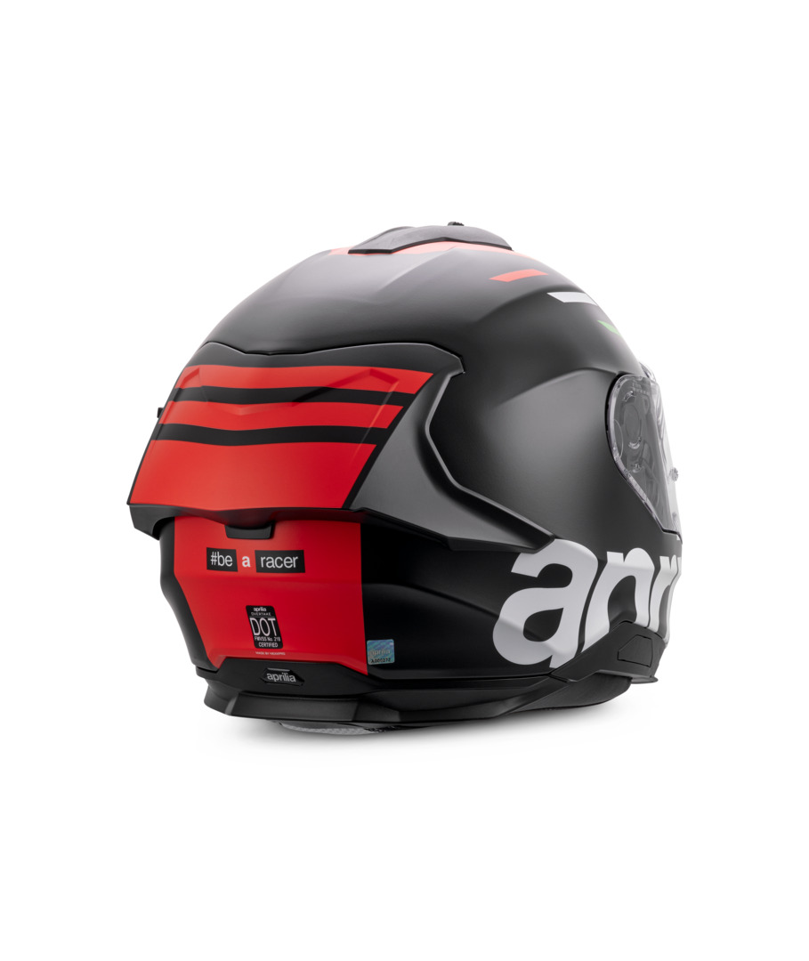 Aprilia integraalhelm Overtake zwart mat