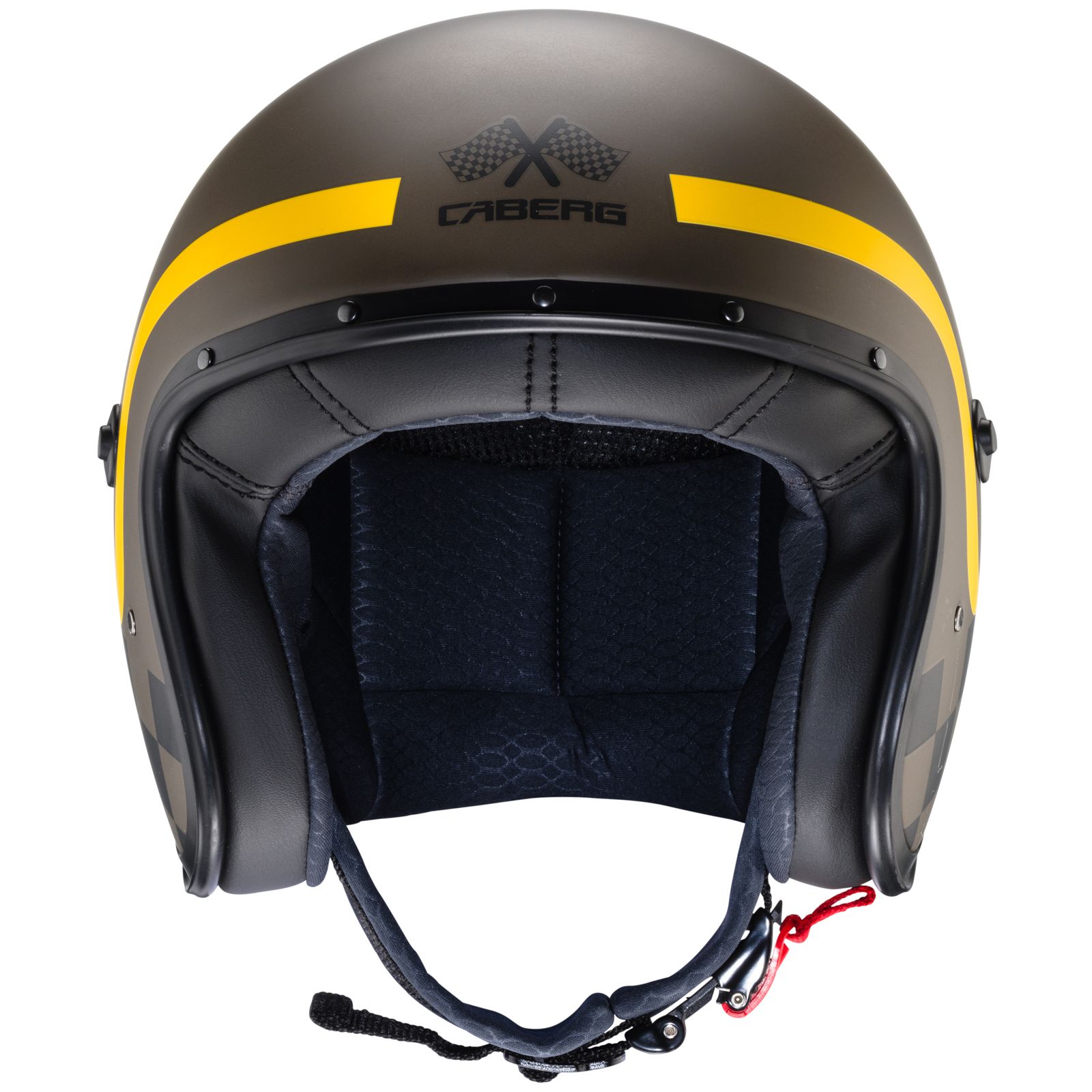 Caberg Helm Freeride Formula, mat-bruin/mosterd-geel