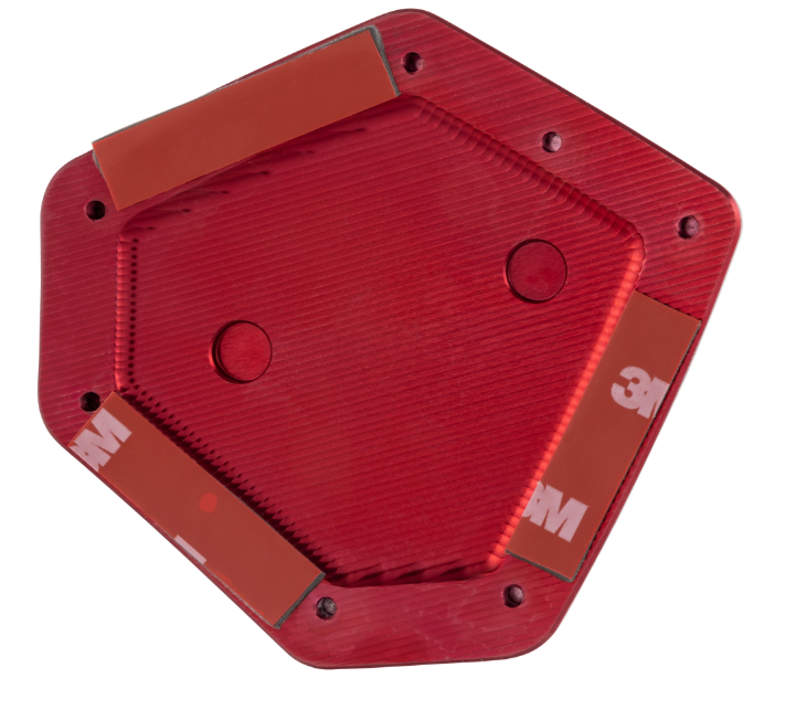 Hoes voor vario-deksel ZELIONI voor Vespa GTS/GTS Super/GTV HPE 300cc, rood