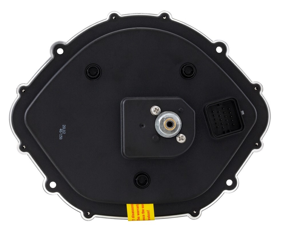 Toerenteller/snelheidsmeter voor Vespa GTS 250cc (-'13), carbon-look