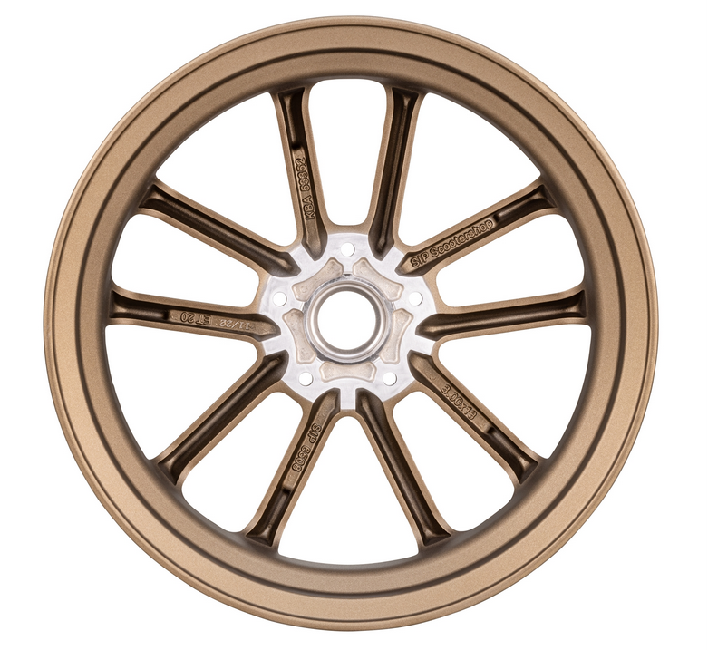 Velg voor/achter 13" voor Vespa GTS/GTS Super/GTV/GT 60/GT/GT L 125-300ccm, mat brons