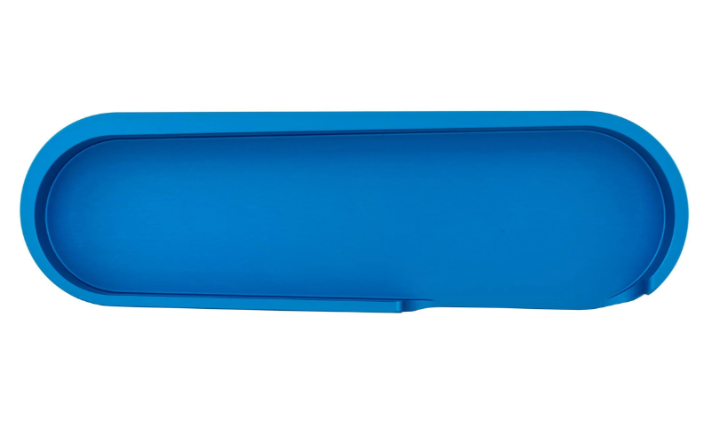 Swingarm afdekking voor Vespa, blauw mat