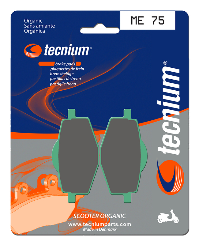 Tecnium organische remblokken voor scooter - ME75