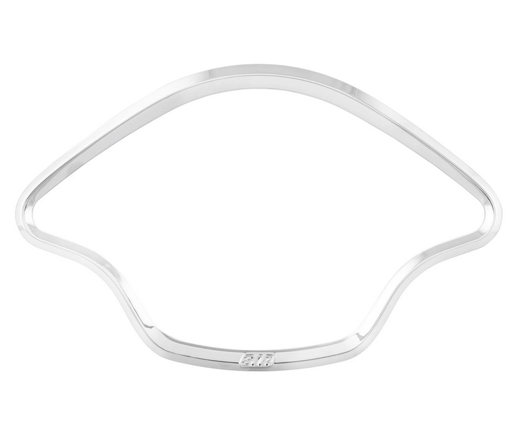 Decoratieve ring snelheidsmeter voor Vespa Primavera/Sprint/Elettrica 50-150ccm 2T/4T AC, chroom