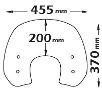Voorruit zomer blank voor Vespa 946