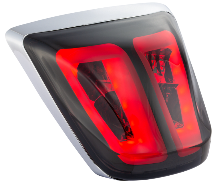 Achterlicht getint voor Vespa Primavera/Sprint 50-150ccm, velg - chroom
