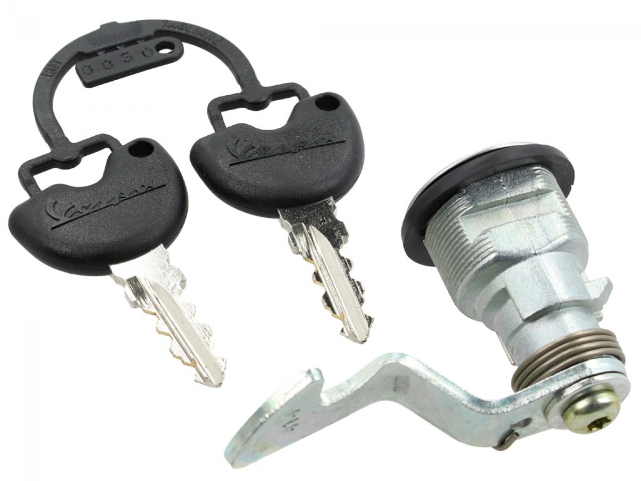 Vervangend slot voor Vespa GTS topkoffers