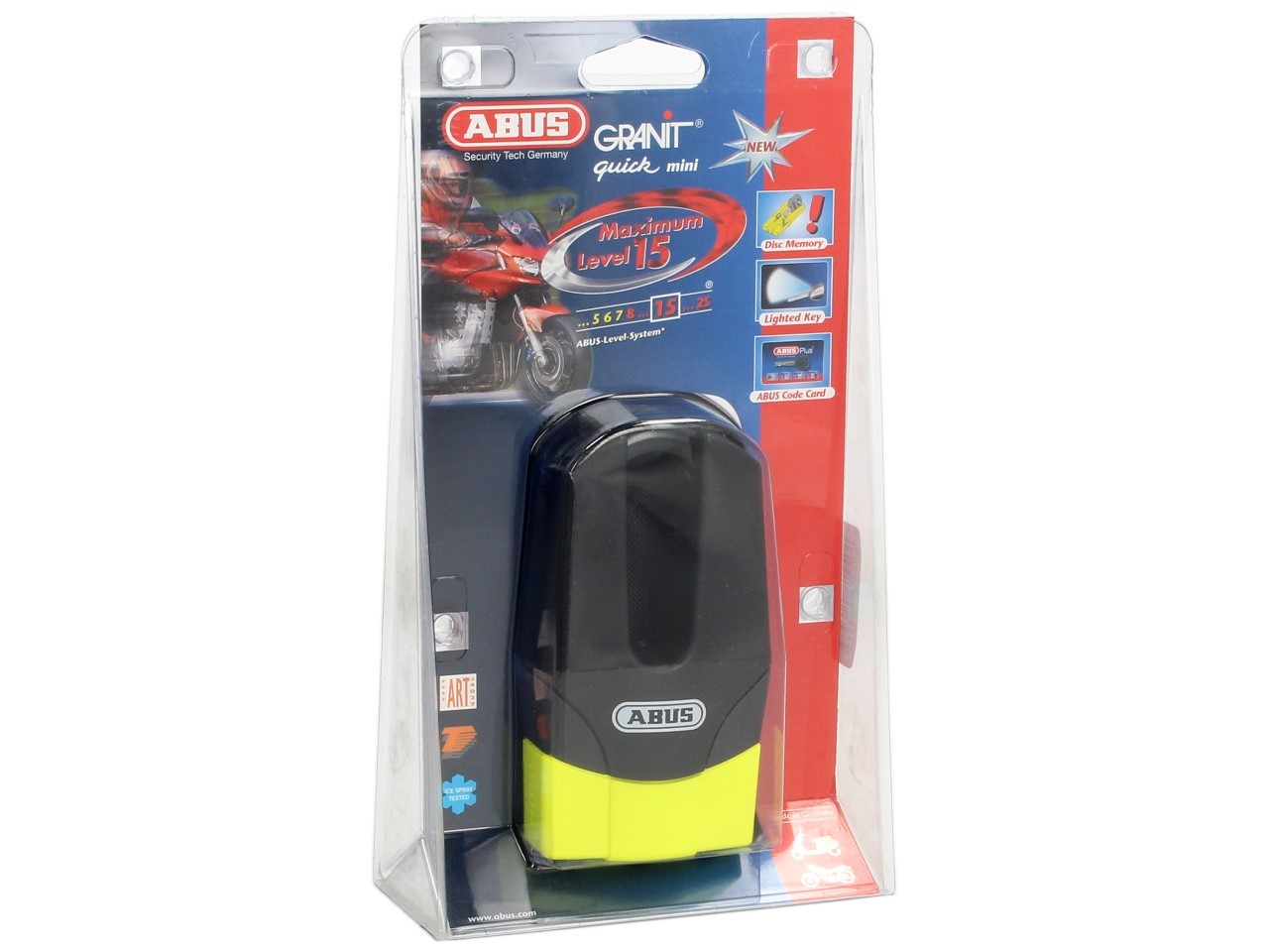 ABUS remschijfslot Granit Quick 37 Max / Mini