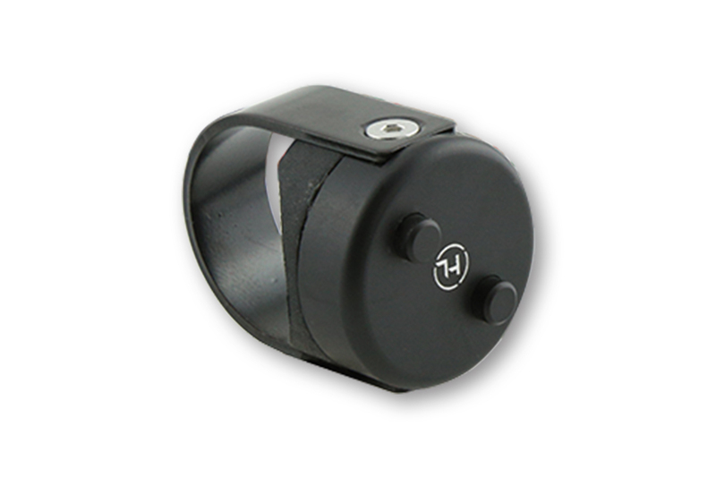 HIGHSIDER pro Classic Button Zwart Voor 7/8 en 1 inch sturen