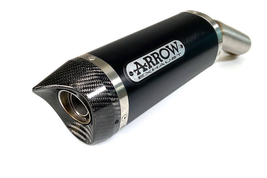 ARROW STREET THUNDER DARK uitlaat voor Kawasaki Z 900 (20-)