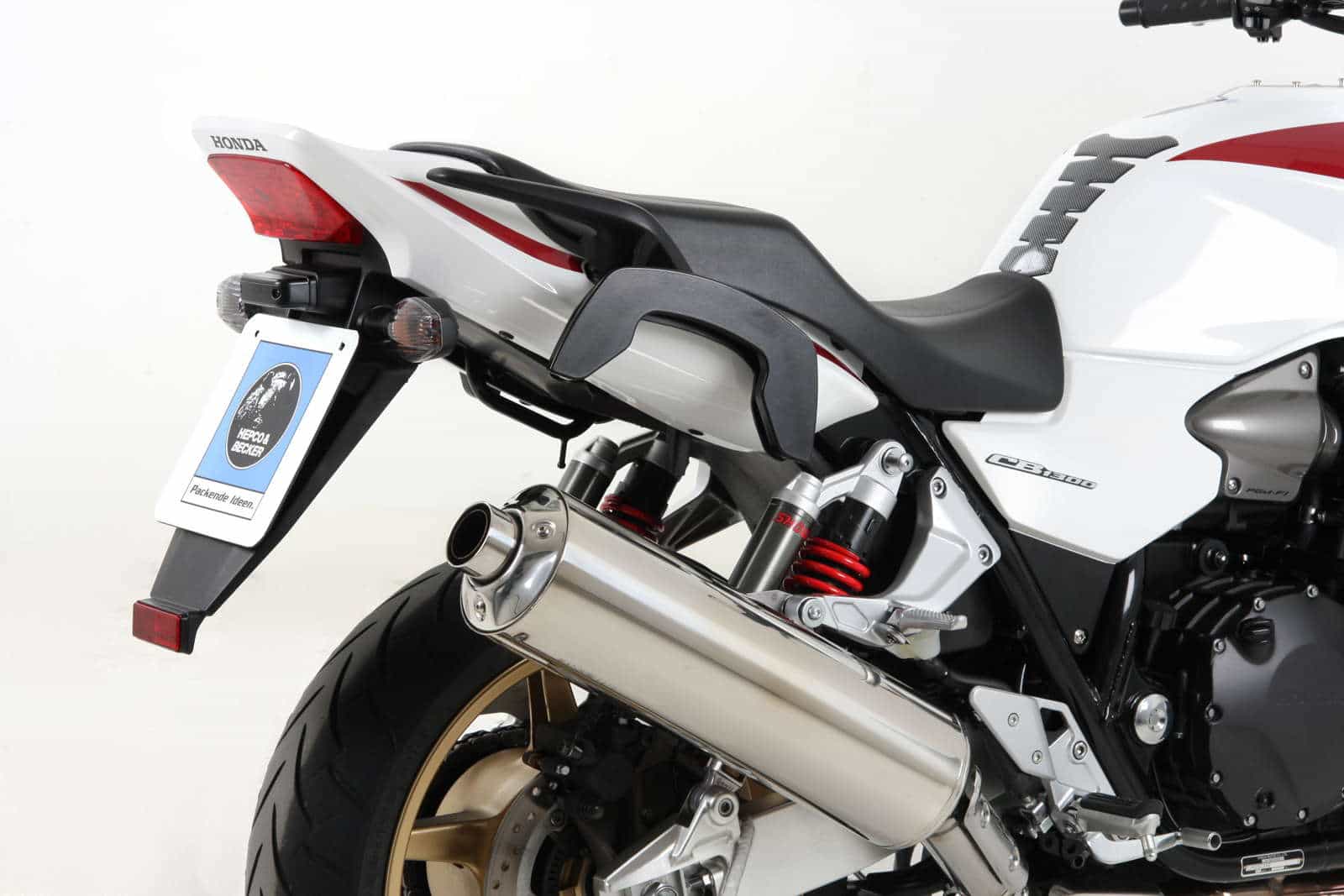 C-Bow zijdrager zwart voor Honda CB 1300 (10-) Hepco & Becker