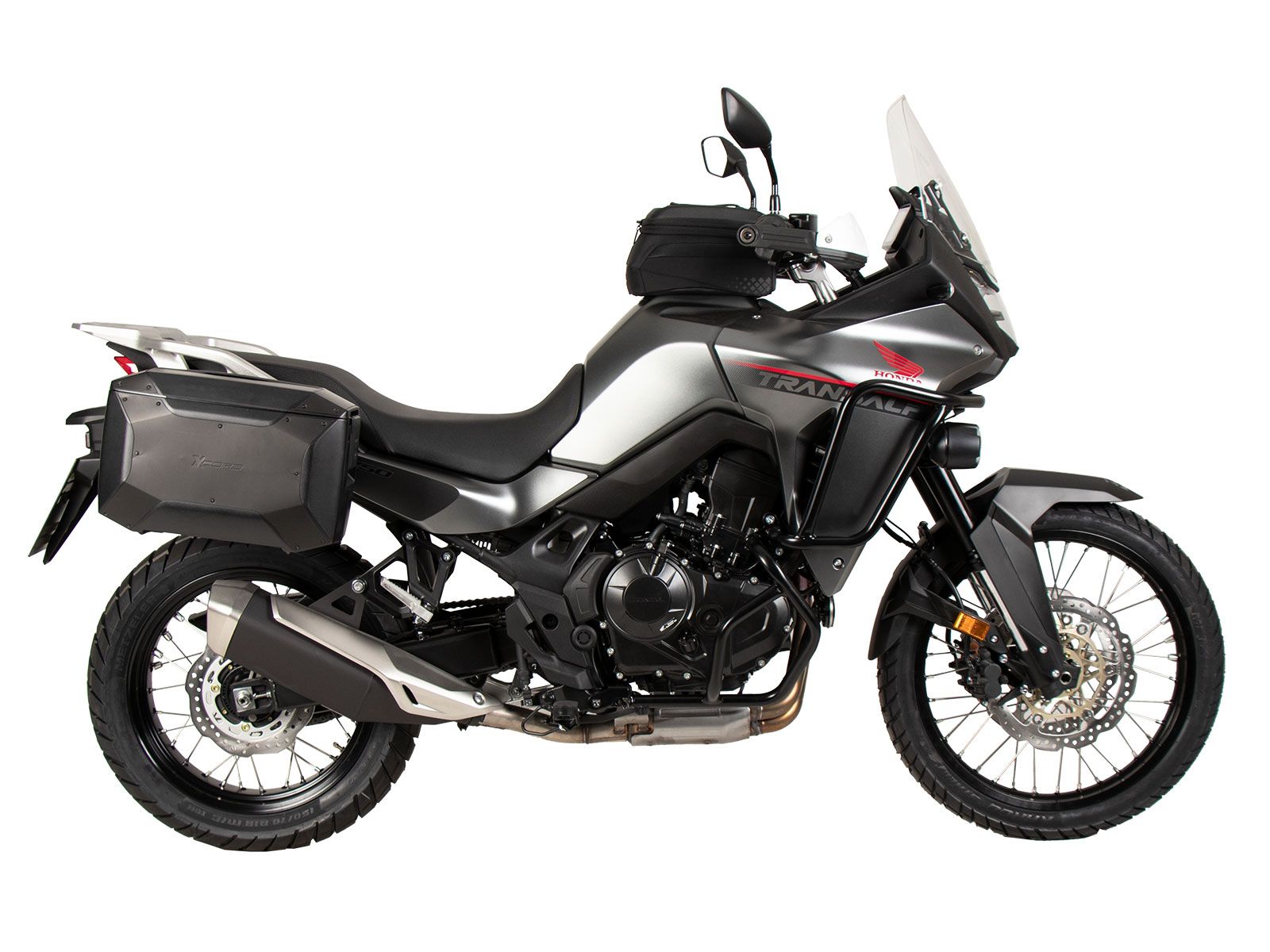 C-Bow zijsteun zwart voor Honda XL 750 Transalp / E-Clutch (25-) Hepco & Becker