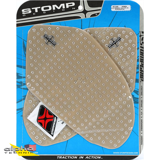 Stompgrip klar, Volcano, für  Honda CBR600F, 2000- und VFR800, 2002-2013