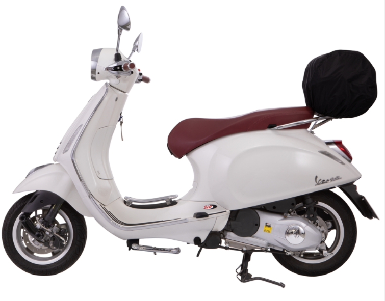 Klassiek bagagerek voor Vespa, bruin