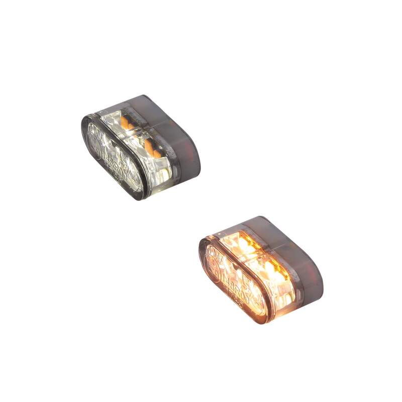 HIGHSIDER Pro Little Star_MX Pro LED 2in1 knipperlicht/positielicht combinatiemodule behuizing zwart