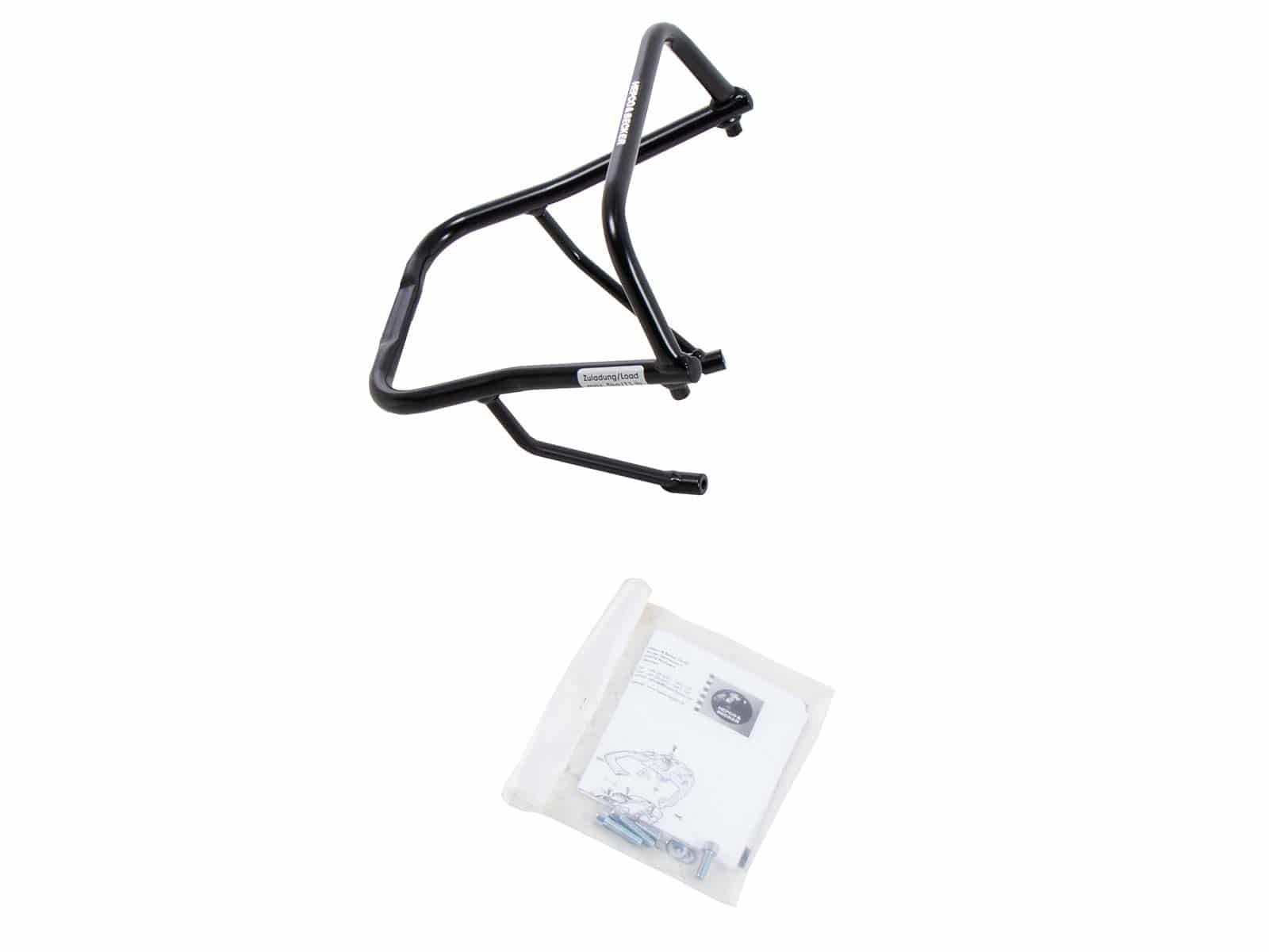 Buisvormige bagagedrager topkoffer zwart voor BMW R 1200 GS (04-07) Hepco & Becker