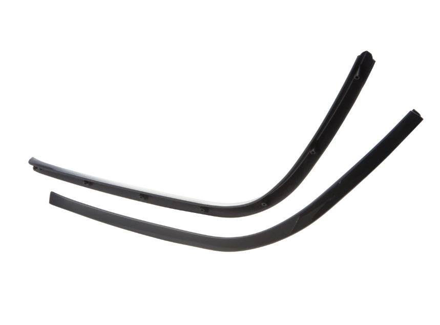 Monobuis beenbeschermer & schopplaat voor Elettrica/Primavera/Sprint 50-150ccm, glanzend zwart