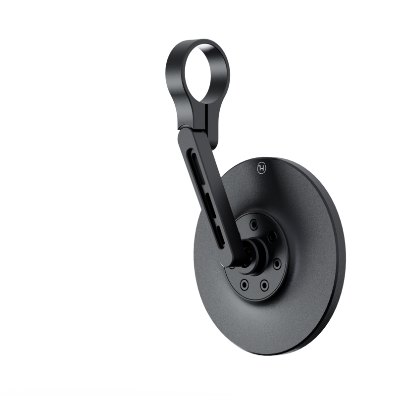 HIGHSIDER pro Klem Zwart Voor Stuur Eind Spiegel (1pc)