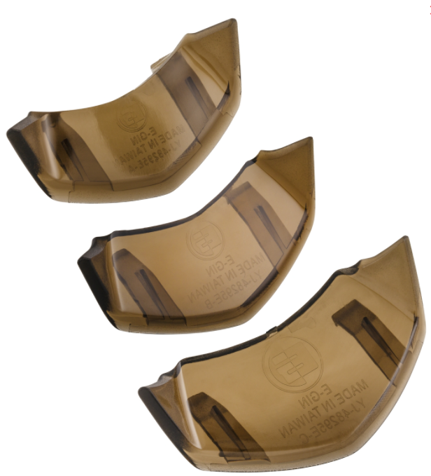 Cascade inzetstuk zwart getint voor Vespa Primavera/Sprint 50-150cc ('18-)