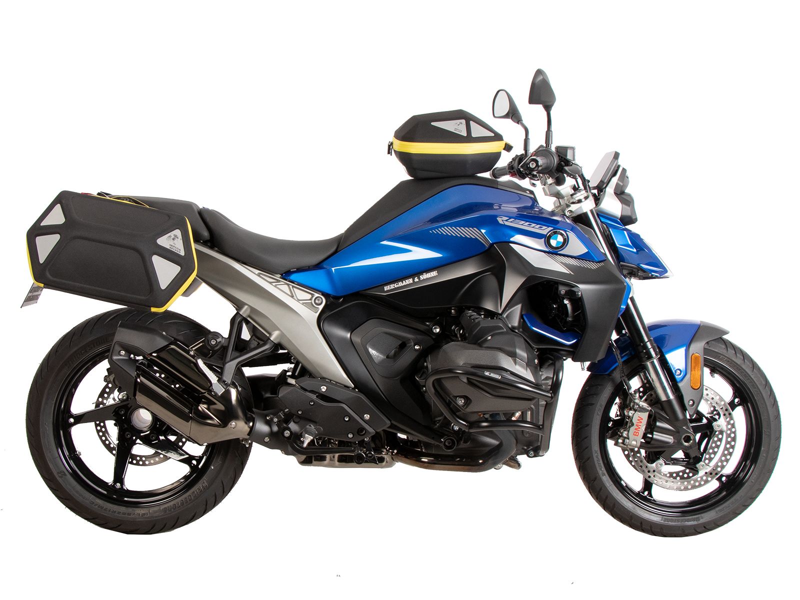 C-Bow zijdrager zwart voor BMW R 1300 R (25-) Hepco & Becker