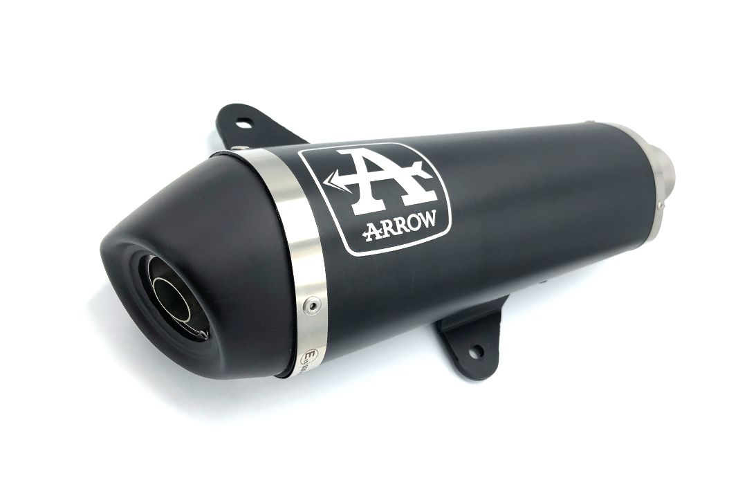 ARROW Uitlaat DARK URBAN voor Vespa GTS300 (17-)
