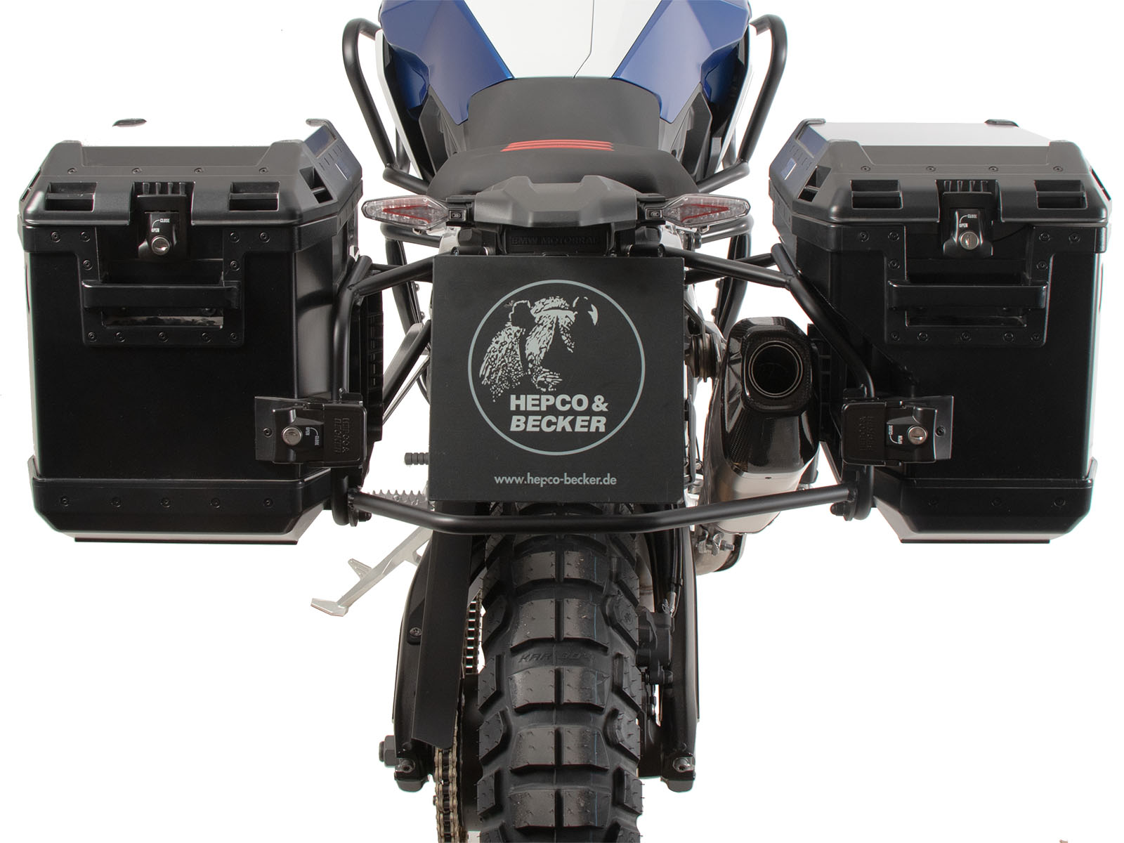 Zijkofferset zwart voor BMW F 900 GS (24-) Hepco & Becker
