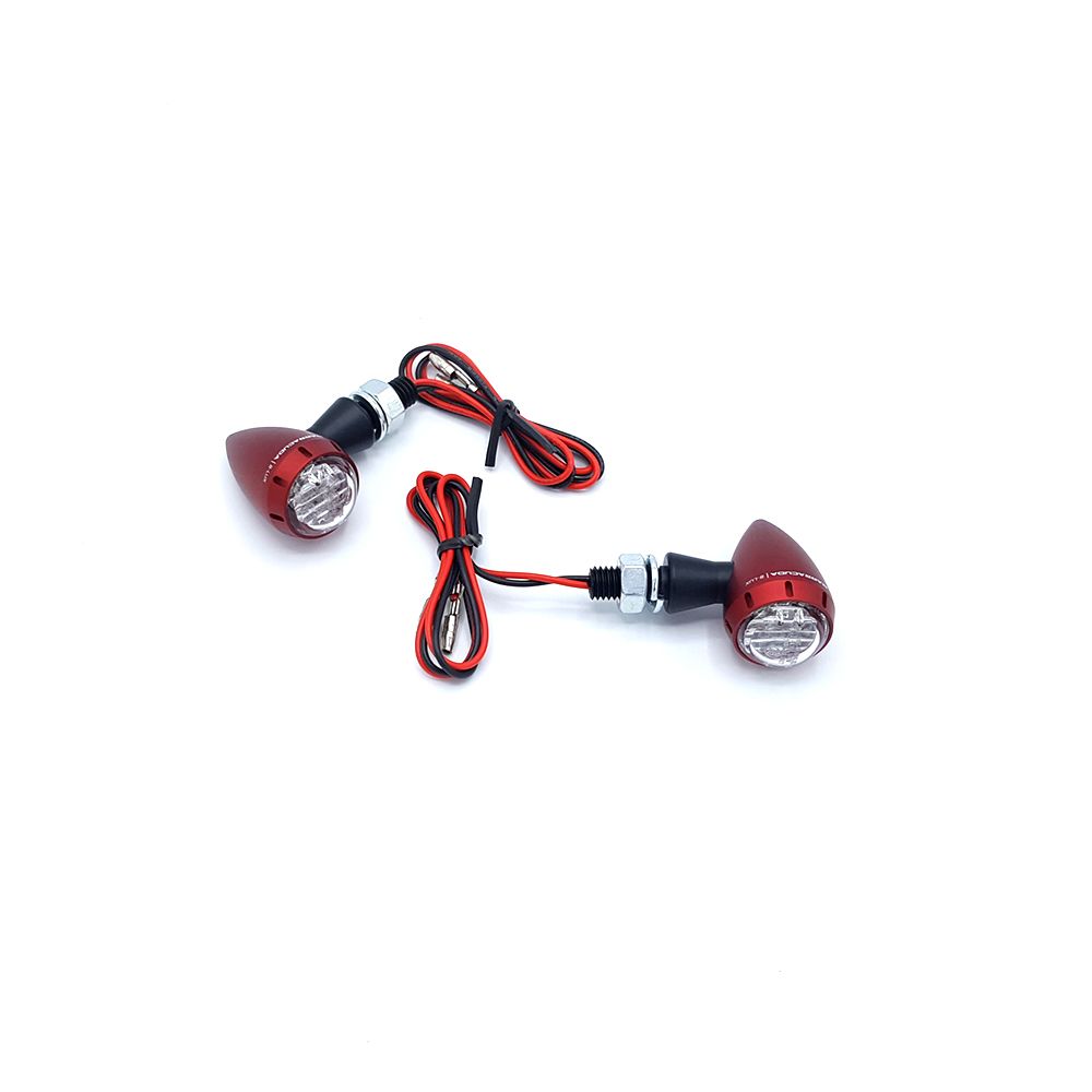 Barracuda knipperlicht S-LED B-LUX rood