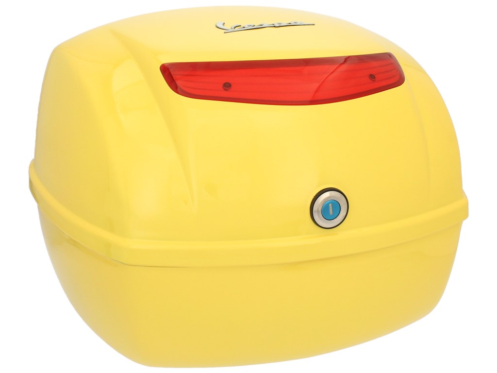 Originele topkoffer voor Vespa LX / S - geel 928/A