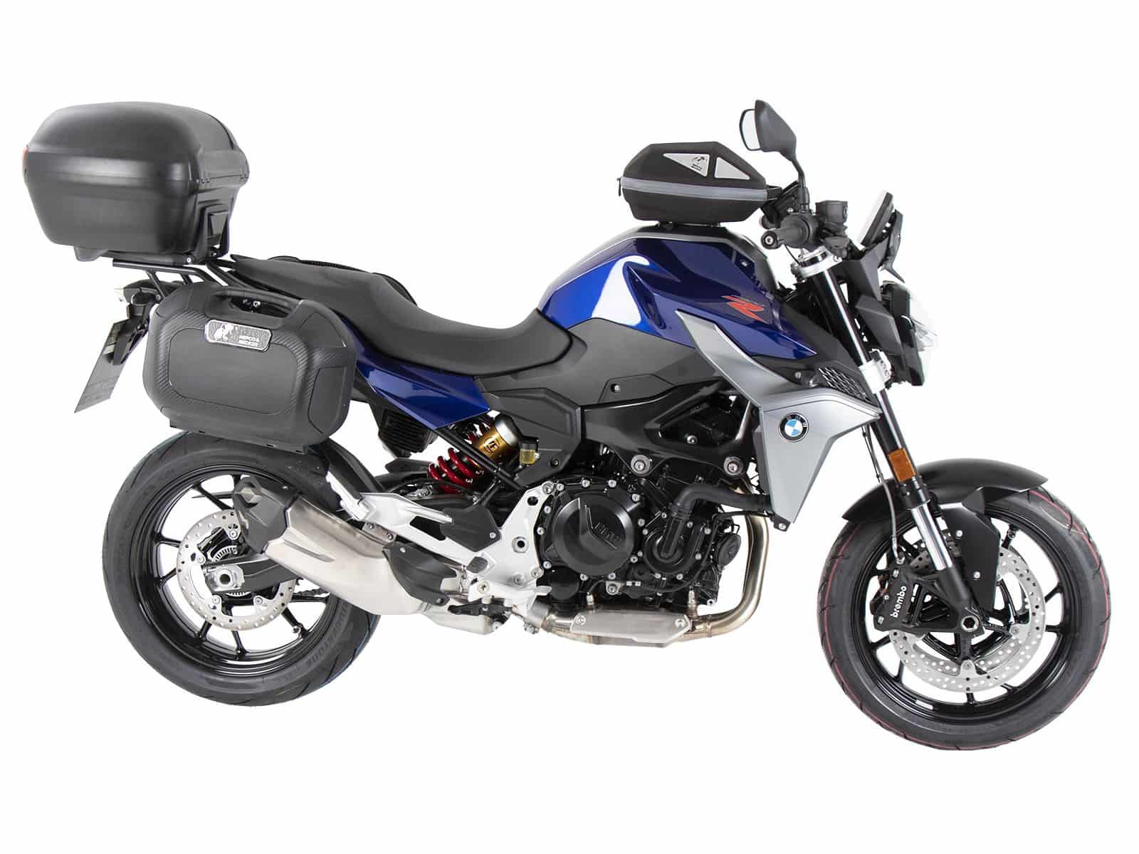 Aluminium topkofferdrager voor origineel bagagerek voor BMW F 900 XR (25-) Hepco & Becker