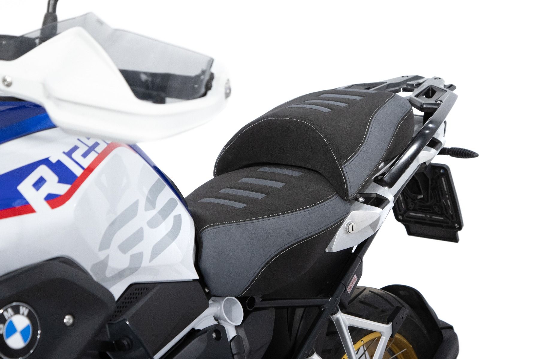 Bestuurderszadel met prostaatkanaal voor BMW R 1200 GS LC /Adventure LC, R 1200 Rallye, R 1250 GS