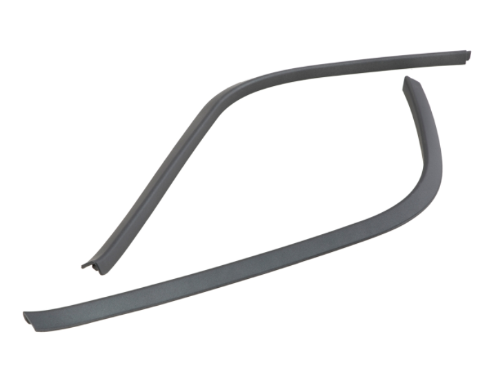 Mono slot buis treeplank grijs mat voor Vespa Primavera/Sprint 50-150ccm