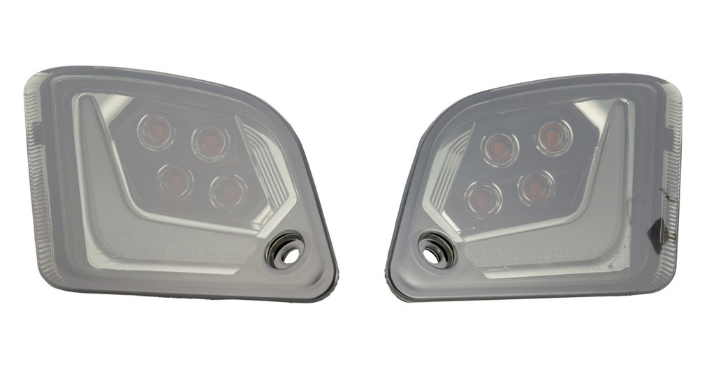 Set achterste richtingaanwijzers links/rechts voor Vespa GTS/GTS Super/GTV/GT 60/GT/GT L ('03-'13), getint