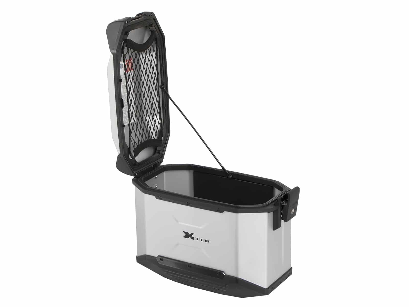 Xceed zijkoffer 38 liter zilver Hepco & Becker