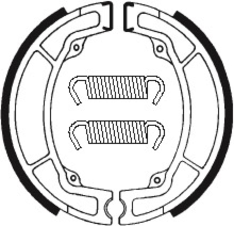 Tecnium Off-Road organische remschoenen - BA033