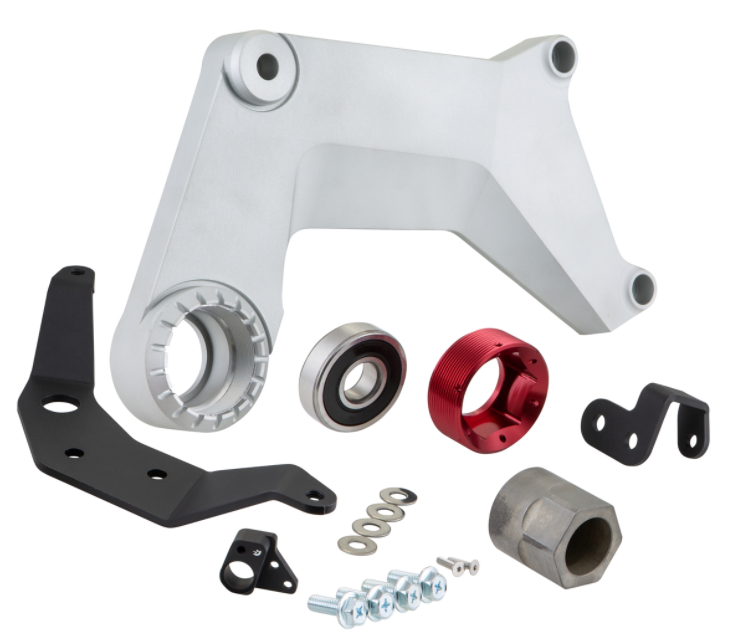 Zwenkarm, achter voor Vespa GTS/GTS Super/GTV 125-300cc met ABS, zilver