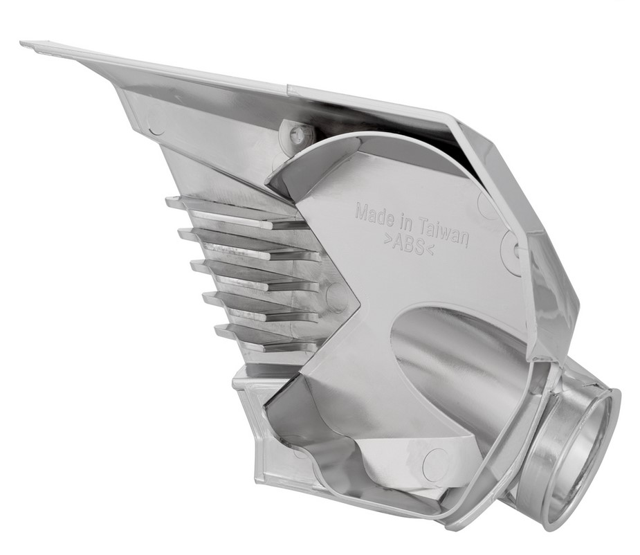 Luchtinlaat afdekking, vario afdekking voor Vespa Primavera/Sprint/GTS/GTS Super, chroom