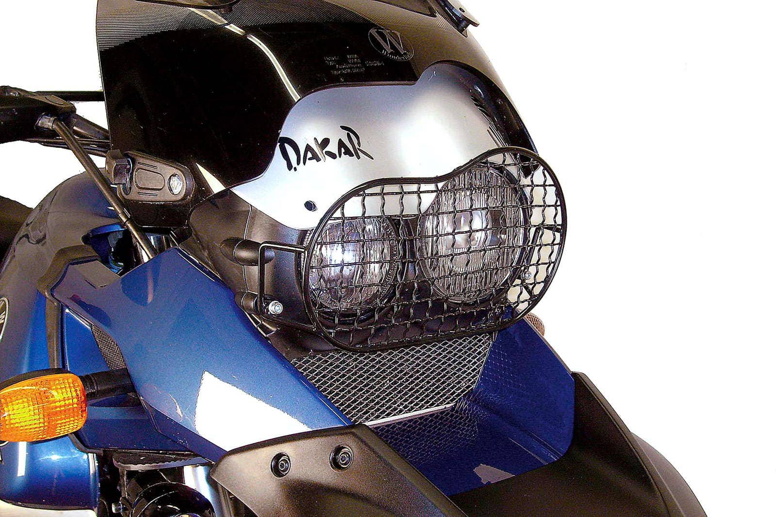 Lampbeschermer zwart voor BMW R 1150 GS (00-04)/Adventure (01-05) Hepco & Becker
