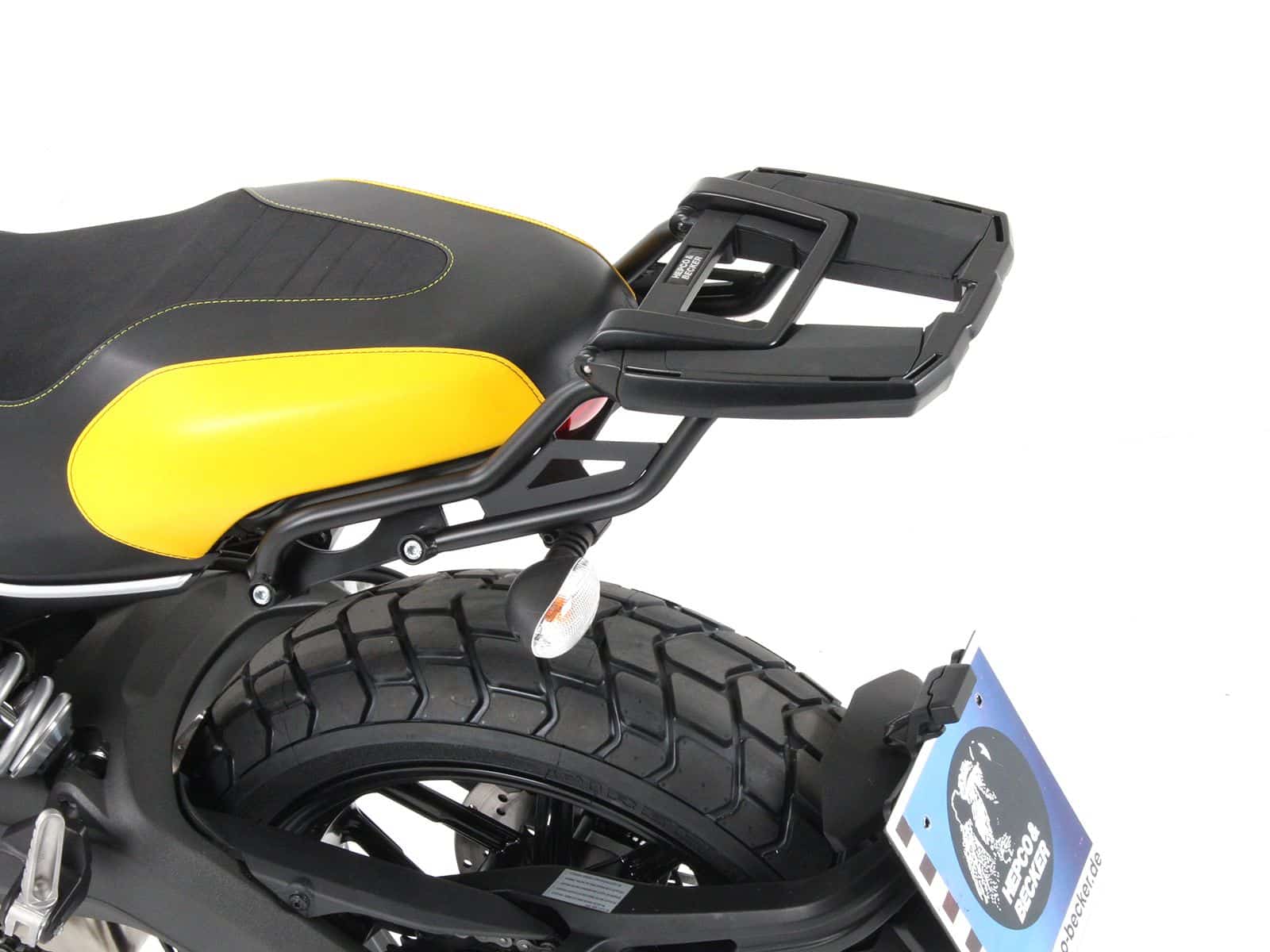 Easyrack topkoffer zwart voor Ducati Scrambler 400 Sixty2 (16-20) Hepco & Becker