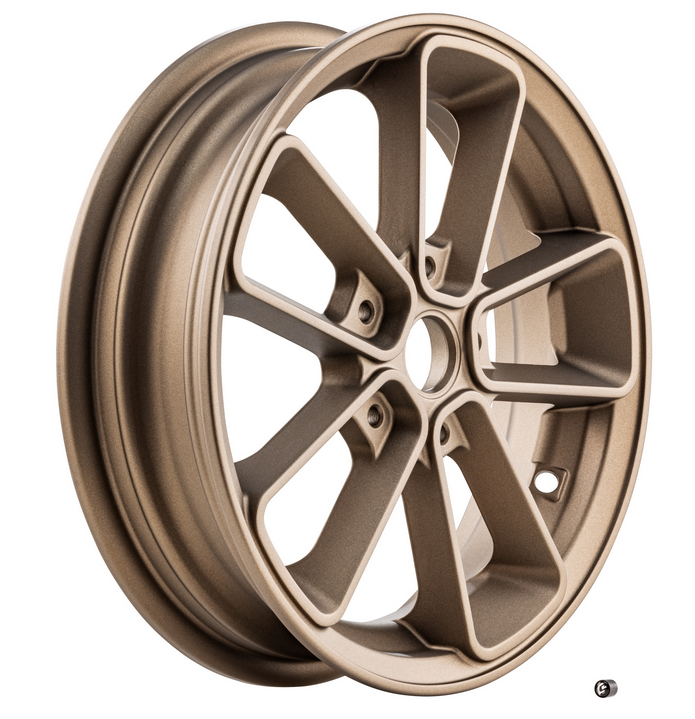 Velg voor/achter 12" voor Vespa GTS/GTS Super/GTV/GT 60/GT/GT L 125-300ccm, mat brons