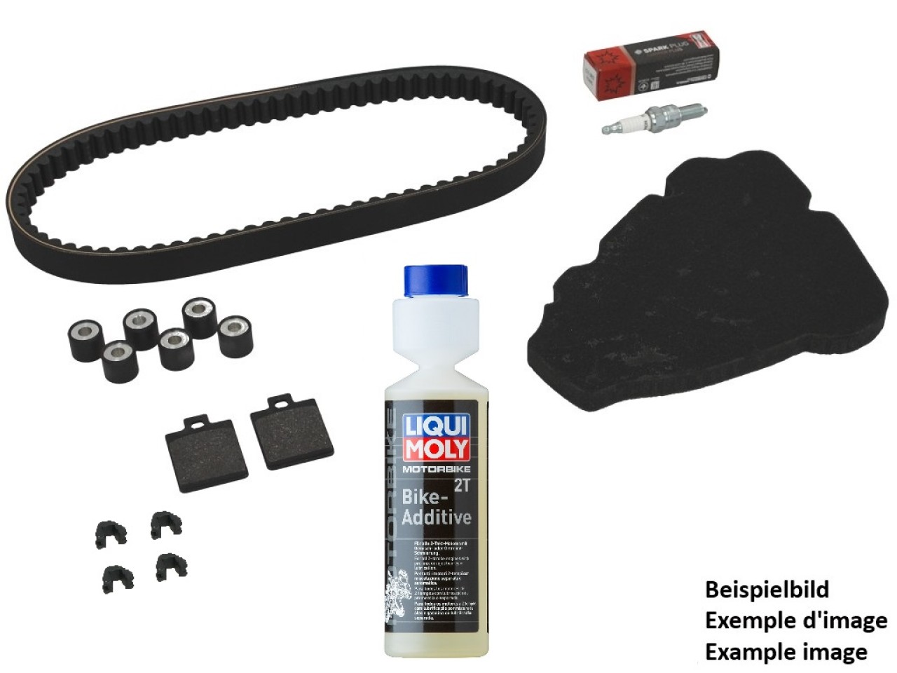 Inspectiekit Premium (OEM) met remblokken + additief Aprilia Mojito 2004-2010