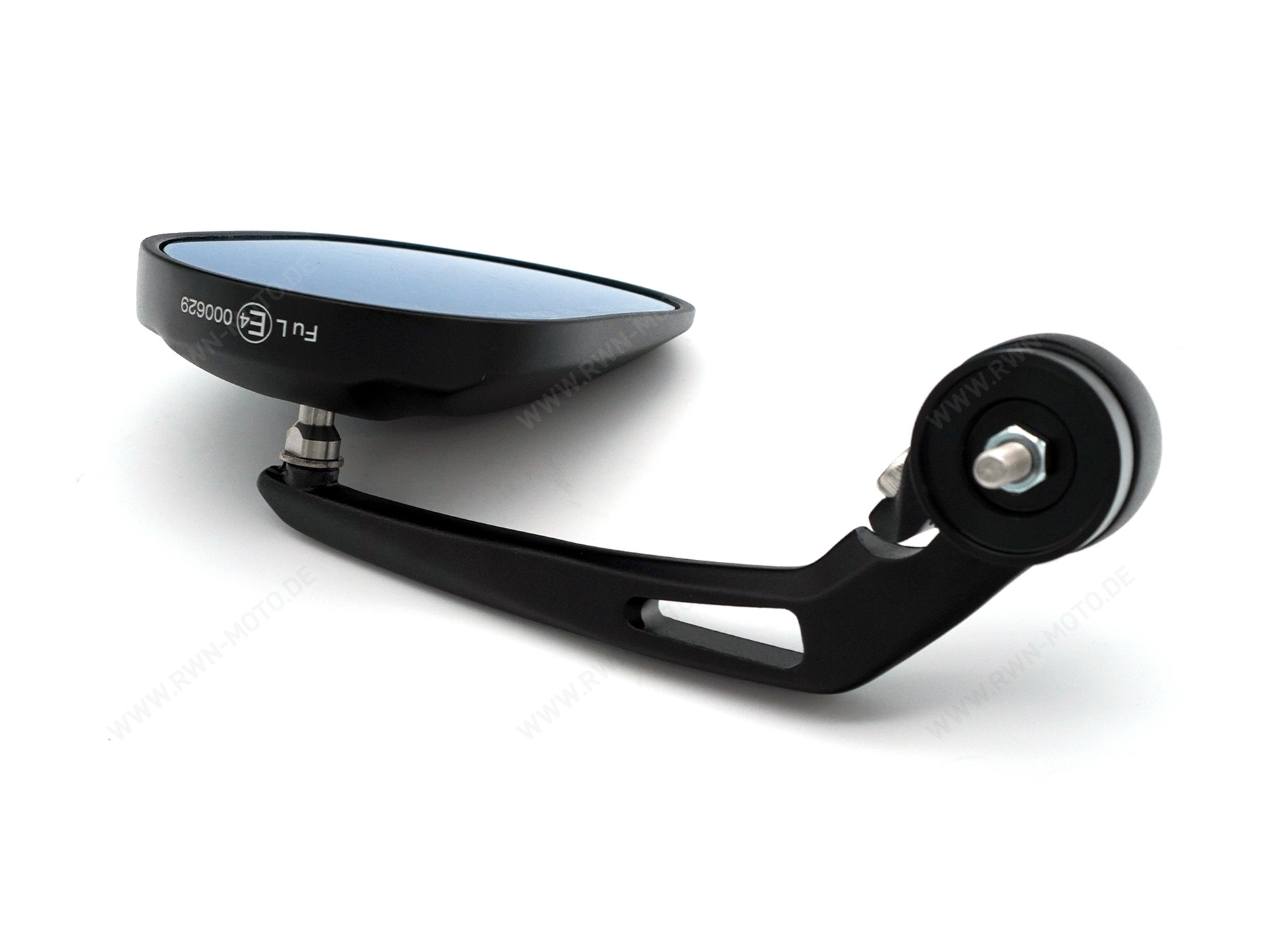 Bar end spiegel, zwart voor Moto Guzzi V7 850 2021-