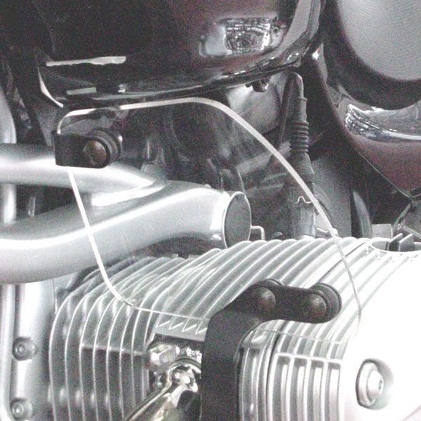 Beenbeschermers voor BMW R 1150 R /Rockster(99-06), paar, licht getint